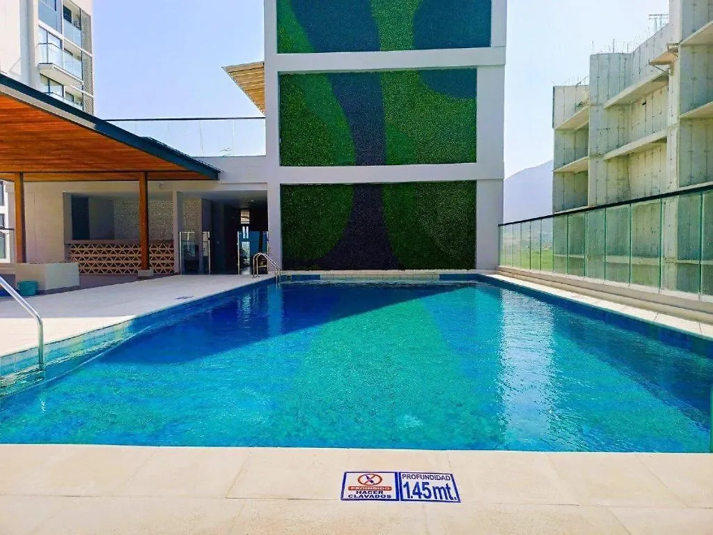 Apartasuites Con Balcon Vista A Mar 5 Min De La Playa Condominio Salinas Del Mar Santa Marta  0*, Santa Marta (Magdalena)